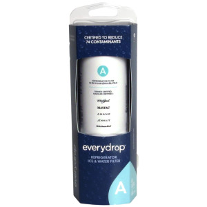 Whirlpool EDRARXD1 Everydrop Genuine OEM Water Filter A, Compatible with W11486185, W11489280, W11519209, W11536439, W11486187, W11569863, W11569861 