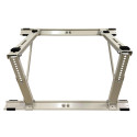 Appli Parts APAB-4335 Soporte de Montaje para Techo/Azotea Minisplit 9000 a 24000 BTU Soporta 150 kg (335 lb) Ajustable de 10 a 45 Grados Incluye Almohadillas Antivibracion y Kit de Instalacion