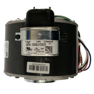 US Motors 1/15 hp 1075 rpm, 6 poles, 2 shaft, 3 speed, 5.6 diameter, CW, 127v, 60 hz, 1 ph, 5 mfd/370 VAC Run Capacitor Fan Coil 6159-9001 K055JCG9001013N