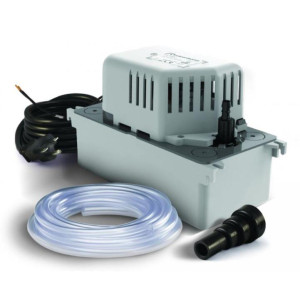Sauermann Si-1801-230T Bomba de Condensado para Aires/Calderas 230 V, 50/60 Hz, 132 gph con Tanque de 1/2 Gal (2l) 6mts de manguera SI1801US23/T Remplaza Si-1820-230