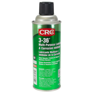 CRC Lubricante Multiusos e Inhibidor De Corrosion 3-36 lata spray de 11 Oz con aplicador plastico CRC-2 1003255 03005