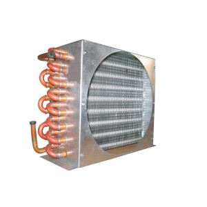 Condensador Oyon OCA-164A 1Hp 64 Tubos (16x4) para Aspa 1x350mm Conexion 3/4x5/8