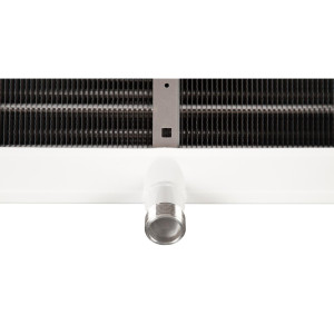 Danfoss 114U0002 Evaporator Optyma MBP 10K Btu/hr at 25F SST R404 MBP Air Defrost 6FPI Low Profile 2 x 12in ECM fans DACC RX L100.1A4/A1 230V/1Ph/60Hz
