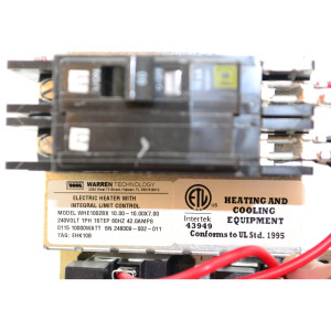 Resistencia Para Evaporadora 240v/1ph 10kw 40amp 2 Etapa  Sirve MAYHTR1A10BKRA JAYHTR1A10BKRA WEHK10A CHE2-10B EHK10B  