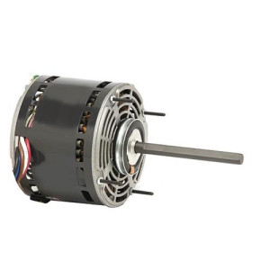 US Motors 1/3 hp 1075 rpm, 6 poles, 1 shaft, OAO Enclosure, 3 speed, 5.6 diameter, CCW, Lead End, Reversible, 208-230 V, 60 hz, 1 ph, 7.5 mfd/370 VAC Run Capacitor 1972 K055WML1257012B