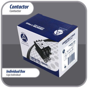 Appli Parts APAC-34024 Contactor 3 Polos 40A 24V Bobina Repuesto para Compresores de CA y Aplicaciones Electricas Certificacion UL E476929 de Trabajo Pesado