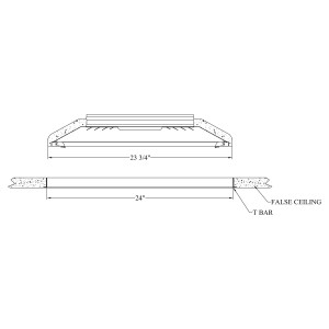 Difusor perforado de acero 24 x 24 x 12 pulgadas con cuello con aislamiento DPA12 Vermont