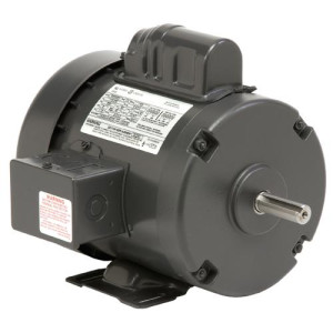 US Motors 1 hp 1725 rpm, 4 poles, 1 shaft, TEFC 1 speed, 6.3 diameter, 115/208-230 V, 60 hz, 1 ph, Frame 56 Reversible T1C2JH C063JEB5306015B