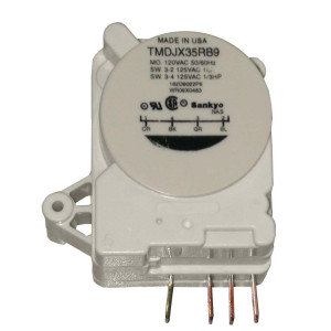 GE WR9X483 Genuine OEM Defrost Timer 120v 1ph 50-60hz  Fits: SWR9X387 SWR9X412 SWR9X413 WR09X10075 WR09X10101 WR09X10111 WR09X10130 162D6022P6 5071 TMDJX35RB9 WR09X0483 