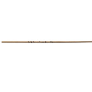 Lucas 95177 Soldadura Plata 15% 20 pulg (Tubo 7) Silvaloy 