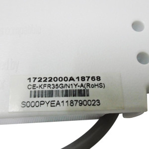 Display Box Indoor Unit Ecox CE-KFR35G/N1Y-AF4.D.01.XK1.1 RoHS 17222000A18768
Fits: EDEM009C16E EAEM009C11E EAEM012C11E EAEM018C11E EAEM024C11E EAEM012C11B EDFM018C17B EDFM012C17B EDFM024C17B EDFM012C17A EDFM009C17B EDEM012C16E EDEM024C16E EDEM018C16E EAE