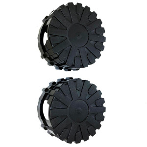 Uniweld Protective Gauge Boots 2in / 50mm Black Gb20s