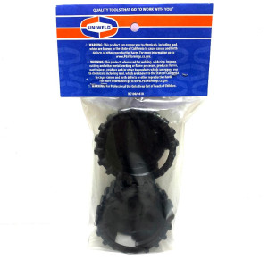 Uniweld Protective Gauge Boots 2in / 50mm Black Gb20s