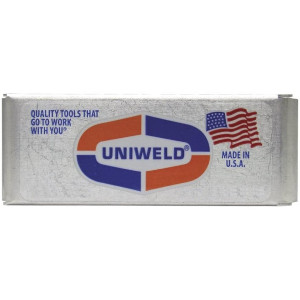 Uniweld TCSD limpiador de puntas de Soldar TCSD TCS 26060 Tamano 75-49, 12 puntas Lima incluida