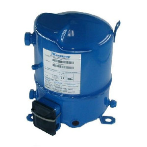 Danfoss MT125HU3DVE 10.5HP R22,MBP Compresor Reciprocante para Refrigeracion 208-230/3/60 (V/Ph/Hz),Descarga 1-1/4 in V04, Succion 1-3/4 in V02, Rotolock, Aceite Mineral,MT125-3V