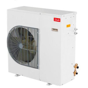 Danfoss Condensing Unit 3HP 230V/1Ph/60Hz R134, R404, R448, R449, R452, R513 MBP Optyma Slim Pack HPZP036D20N 1 Fan with Reciprocating Compressor MTZ36 60dB 115F0609 