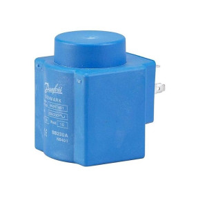 Danfoss 018F6282 Bobin para Solenoide 230 V, 50 Hz, 11 W, IP00, BB230AS, Terminales DIN, Identico a 018F8351