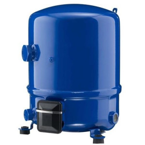 Danfoss NTZ096A1LR1B 3.5HP R404, R452, LBP Compresor Reciprocante para Refrigeracion 208-230/1/60 V/Ph/Hz, Descarga 1-1/4 in V04, Succion 1-3/4 in V07, Rotolock, Aceite POE 120F0295 Remplaza LTZ40-1V