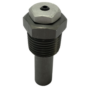 Thermowell Full Gauge, Aluminum 30mm Thread 1/2" npt