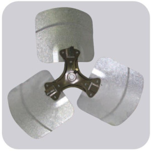Aspa Lau De Aluminio para motores de condensadoras  12 in. CW  max rpm 1075, 3 aspas. 1227-3CW Reemplaza 40031