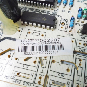 Tarjeta Control Unidad Externa Ecox CE-KF61W/N1-210(C9)-W(809TP).D.03.WK1.2 RoHS 201337990029 17122000002507 remplazado por 17122000049088 Fits EACM036C11B