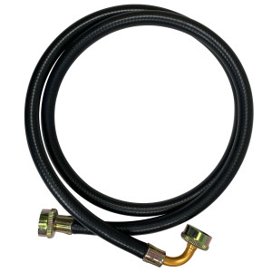Appli Parts APIH-5934E 5 ft Washing Machine Inlet Hose 5 with 2 Seal or Rubbers, with 3/4 in Female Fitting, Straight and 90 Degree Elbow connectors