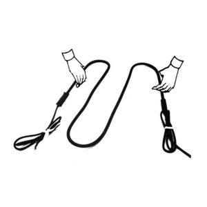 Acme 2068 Resistencia flexible para descongelacion de serpentines de evaporador y bandejas de drenaje de condensado 450 W 2120 3,8 A Longitud de la funda 68 pulgadas Longitud calentada 54 pulgadas