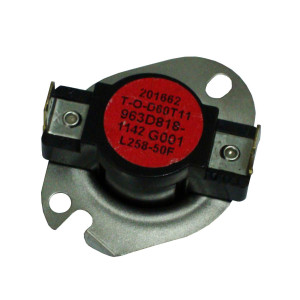 GE WE4X584 Genuine OEM High Limit Thermostat  Fits: WE4X162 WE4X186 WE4X543 201662 963D818-0313 G001 L258-50F 