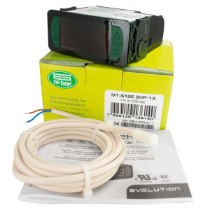 Full Gauge MT-512E 2HP Electronic Control for Cooling and Heating applications 1 Sensor, 1 Outlet, 110/220V
