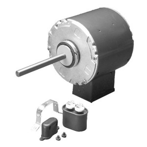 US Motors 3/4 hp 1075 rpm, 6 polos, 1 eje, TEAO Cerramiento, 1 velocidad, 5.6 diametro, CCW, Lead End, Reversible, 208-230 V/460 V, 60 hz, 1 ph, 12.5 mfd/370 VAC Capacitor 2202 K055SYD7993012B