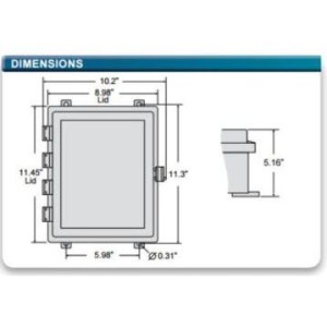Medidor Digital De Voltaje Dts, resistente al agua, ETL Listed, CE, BTL Listed, Sunpec Certified, 480V 3 o 4 Cables DTS SMX-34-NN-P-4