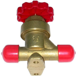 Appli Parts APSV-58 Valvula de Paso 5/8 pulg SAE Flare Rosca, para sistemas de refrigeracion, aire acondicionado y calefaccion, con cuerpo de bronce macizo Appli Parts APSV-58 Valvula de Paso 5/8 pulg SAE Flare Rosca, para sistemas de refrigeracion, aire acondicionado y calefaccion, con cuerpo de bronce macizo