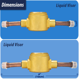 Appli Parts APSG-14AS Visor de Liquido 1/4 pulg Indicador de Humedad con conexiones Soldable con cuerpo solido para Sistemas de Refrigeracion y Aire Acondicionado compatible con refrigerantes CFC, HCFC, HFC Appli Parts APSG-14AS Visor de Liquido 1/4 pulg Indicador de Humedad con conexiones Soldable con cuerpo solido para Sistemas de Refrigeracion y Aire Acondicionado compatible con refrigerantes CFC, HCFC, HFC