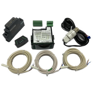 Electronic Control 3 Sensor, 1 Pressure Transducer SB68 232A, 1 Interface 12v Full Gauge VX-1025E PLUS 