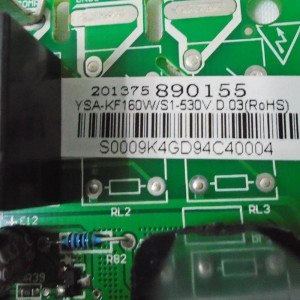 Pc Board Main Control Outdoor Unit Ecox YSA-KF160W/S1-530V.D.03.WK1.1 RoHS 201375890155 17123100000022 
Fits: NVCU060C10C
