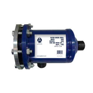 Appli Parts APFD-CS4813 Filtro Portacartucho 1-5/8 pulg para Linea de succion, 1 piedra, Soldable, Universal para sistemas de Refrigeracion y Aire Acondicionado, Presion Max 500 psi