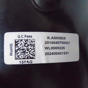 Fan Motor single phase asynchronous YDK80-6M-2 (Ydk80-6M-3) YKS-80-6-8L RoHS 220-240V/60Hz 80W 6p 0.89A LRA 1.16A 202400401331 11002012002394  Fits: ecox Lennox 