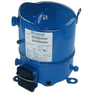 Danfoss MT100HS3DVE 9 HP R22,MBP Reciprocating Refrigeration Compressor 208-230/3/60 (V/Ph/Hz),Discharge 1-1/4 in V04, Suction 1-3/4 in V02, Rotolock, Mineral Oil,MT100-3VI