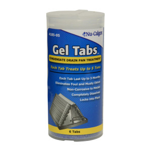 Nu-Calgon 4185-05 Gel Tabs hasta 5 Ton, 6 tabletas