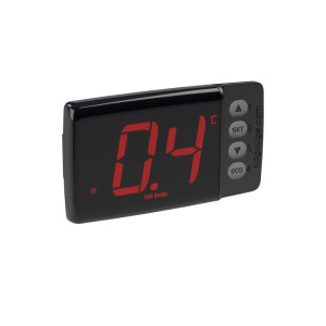 Electronic Control Full Gauge T-Core 110/220v 2 Sensors, 1 Digital Input, 4 Outputs, True-Rms Voltage Monitor Applications Beverage Display, Freezers, Refrigerated Display Cabinets, Cold Rooms