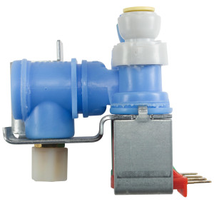 Whirlpool 4318046  Genuine OEM Water Inlet Valve Includes conversion kit from quick connect to fasteners.
Fits: 2188542 2182106 TJWV8046 1022 2002182 3307 4210533 46004210533 627403 627431 627580 627859 627890 627937 627963 628164 628184 628185 628238 628