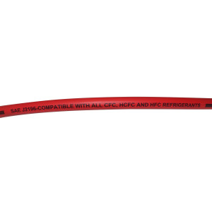 Uniweld EZM3R Manguera Manometro 36 pulg / 90cm Roja 1/4 X 5/16 CFC/HCFC/HFC R410 Ez-Turn Anti-Blowback