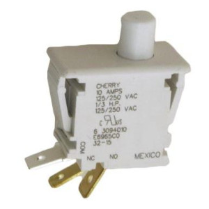 Whirlpool W10169313 Genuine OEM Door Switch  Fits: 1378530 3-4575 3-4576 3-5753 3-5754 304575 304576 305753 305754 33001508 33001509 5-4570 504570 56052 57012 62872