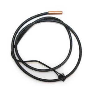 ecox pipe Temperature Sensor for Indoor and Outdoor Units copper tip black connector 35 Inch GX-600 CGQ-WD/GW4100-L850-SMP3B-P800 RoHS 202440500004 11201007000138 11201007000136 