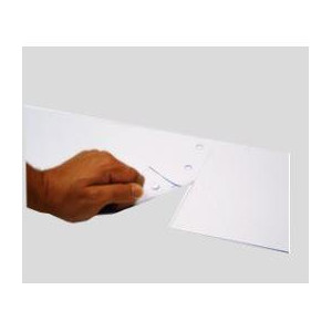 Pvc Quickstrip - Low Temp Reinforced Clearway 8inX0.080inX300ft / 96in / 8ft Strip -40+150f / -40+65c