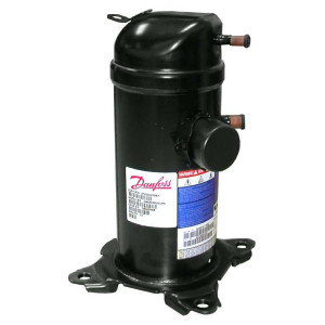Danfoss HLJ075T2LC6 6.3 tons 75.000 btu/h R410A Compresor Scroll para Aire Acondicionado 208-230/3/60 (V/Ph/Hz) Descarga 1/2 pulg, Succion 7/8 pulg, ODF, Aceite PVE 121L2272, 121L2269