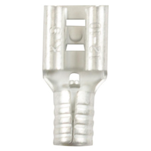 Non-insulated  Female Slip-On Connector pack of 100 wire range 12-10W 60251CX