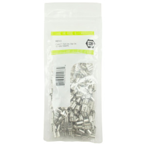 Non-insulated  Female Slip-On Connector pack of 100 wire range 12-10W 60251CX