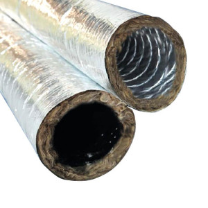 Aeroduct Doble Laminated Flexible Insulated Duct 8" X 25ft Adi1008