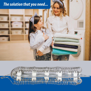 DC47-00019A Appli Parts dryer Heating Element DC47-00019AAP replacement for original part Samsung Dryer and other Compatible Model with heating coil part number 